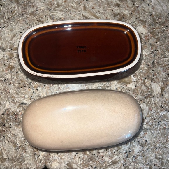 Sango Nova Brown - Butter Dish - Picture 2 of 4